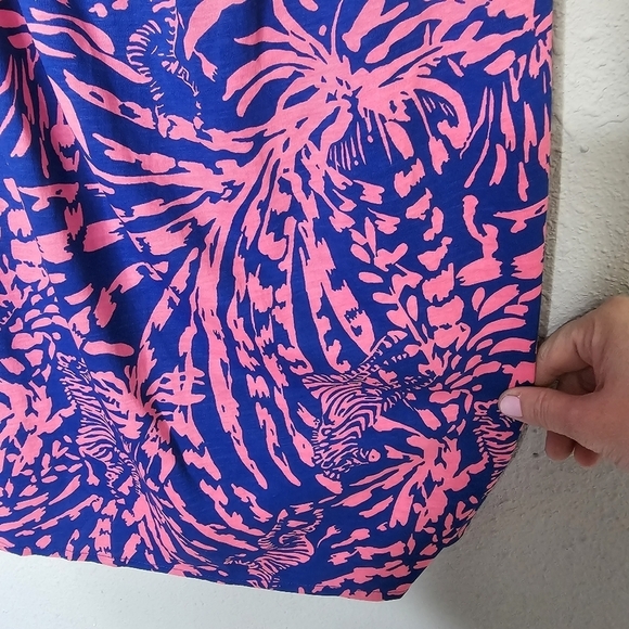 Lilly Pulitzer Rolling in the Grass Windsor Dress 100%‎ Pima Cotton Size XXS - Picture 6 of 10